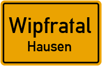 Hopfenbergstraße in WipfratalHausen