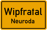 Neuroda Traßdorfer Straße in WipfratalNeuroda