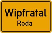 Rodaer Landstraße in 99310 Wipfratal (Roda)