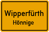 Weilandstraße in WipperfürthHönnige
