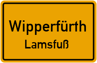 Lamsfuss in WipperfürthLamsfuß