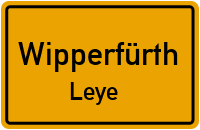 Siegburger-Tor-Straße in WipperfürthLeye