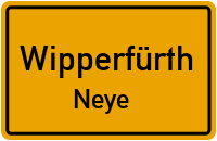 Bernhardstraße in WipperfürthNeye