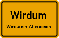 Grimersumer Straße in WirdumWirdumer Altendeich