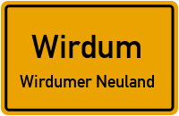 Neulander Weg in 26529 Wirdum (Wirdumer Neuland)