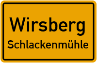 Schlackenmühle in 95339 Wirsberg (Schlackenmühle)