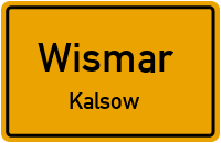 Straßen in Wismar Kalsow