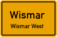 Alexander-Behm-Straße in WismarWismar West