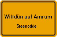 Zum Seezeichenhafen in Wittdün auf AmrumSteenodde