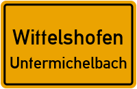 Schloßstraße in WittelshofenUntermichelbach
