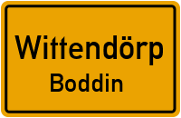 Woezer Straße in WittendörpBoddin