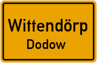 Waschower Straße in WittendörpDodow