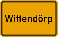 City Sign Wittendörp