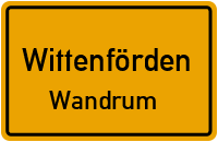 Seestraße in WittenfördenWandrum