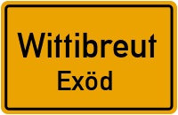 Straßenverzeichnis Wittibreut Exöd