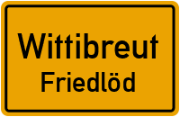 Straßenverzeichnis Wittibreut Friedlöd