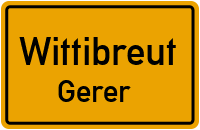 Gerer in WittibreutGerer