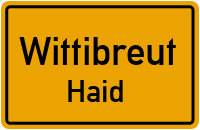 Straßenverzeichnis Wittibreut Haid