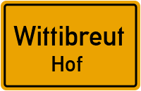 Straßenverzeichnis Wittibreut Hof