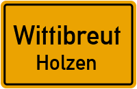Altbachstraße in WittibreutHolzen