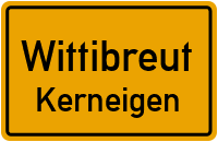 Bahnhofstraße in WittibreutKerneigen