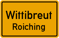 Straßenverzeichnis Wittibreut Roiching