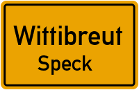 Straßenverzeichnis Wittibreut Speck