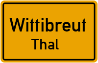 Straßenverzeichnis Wittibreut Thal