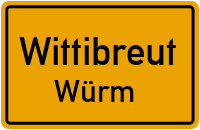 Straßenverzeichnis Wittibreut Würm