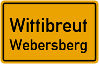 Straßenverzeichnis Wittibreut Webersberg
