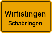 Hackenbergweg in 89426 Wittislingen (Schabringen)