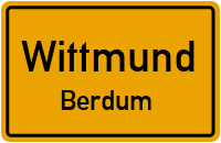 Grünhofweg in WittmundBerdum