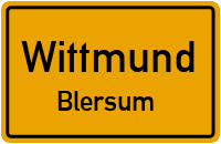 Baumstraße in WittmundBlersum