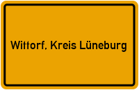 City Sign Wittorf, Kreis Lüneburg