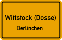 Berlinchener Dorfstraße in Wittstock (Dosse)Berlinchen