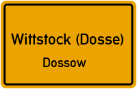 Dossower Dorfstraße in Wittstock (Dosse)Dossow