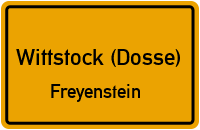 Kirchstraße in Wittstock (Dosse)Freyenstein