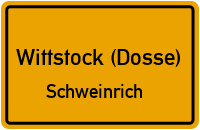 Kleingasse in Wittstock (Dosse)Schweinrich