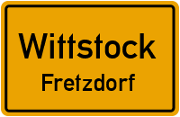 Schmiedeweg in WittstockFretzdorf