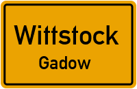 Glashütter Weg in 16909 Wittstock (Gadow)
