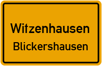 Gartenstraße in WitzenhausenBlickershausen