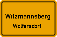 Wolfersdorf in 94104 Witzmannsberg (Wolfersdorf)