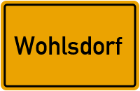 Dorfstraße in Wohlsdorf