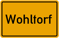 City Sign Wohltorf