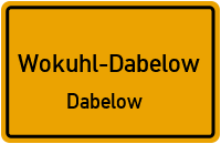 Dabelower Straße in Wokuhl-DabelowDabelow