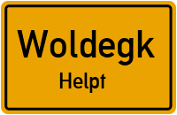 Dorfstraße in WoldegkHelpt