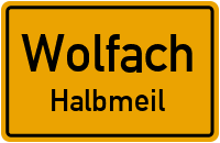 Serrerkapfweg in WolfachHalbmeil