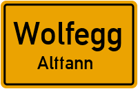 Thannweg in 88364 Wolfegg (Alttann)