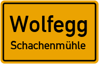 Grüntenstraße in WolfeggSchachenmühle