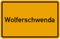 City Sign Wolferschwenda